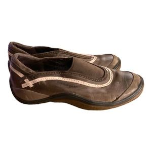 Merrells Comfort Shoe Brown & Cream Accent Size 6‎